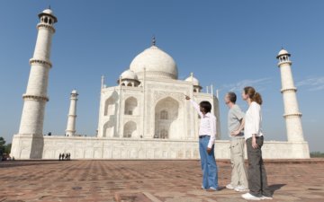 Voyage guide privé au Taj Mahal