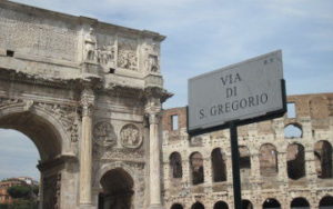 Colisée de Rome en Italie