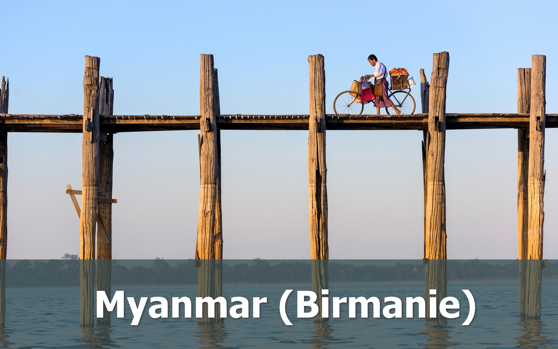 Voyage au Myanmar sur-mesure vélo