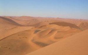 Dune rouge en Namibie