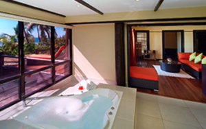 Chambre d'hotel aux îles Fidji
