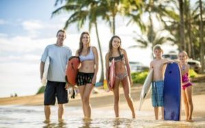 Voyage en famille de surf à Hawaii